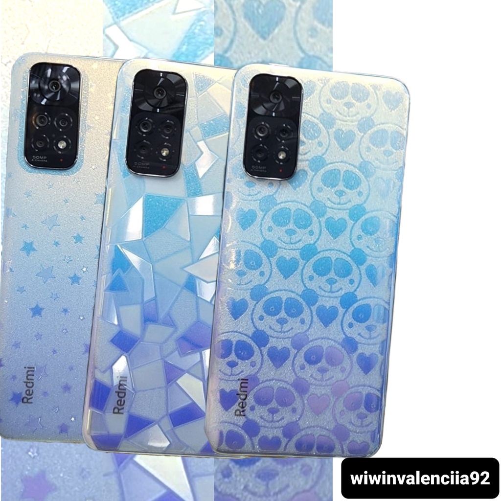 Hydro Skin 3D Back Anti Glare Simetris OPPO A17 A17k A77s A78 A16 A16E A16K A15 A15S A12 A11K A5S A3S A7 A1K A57 A39 A83 Garskin Belakang Hydrogel Jely Bening/-Gores Casing-Case Bagian/Caracter STAR Motif/5D Anti Minyak OIL/ZIGZAG-Zig Custom A3 A5 S E K