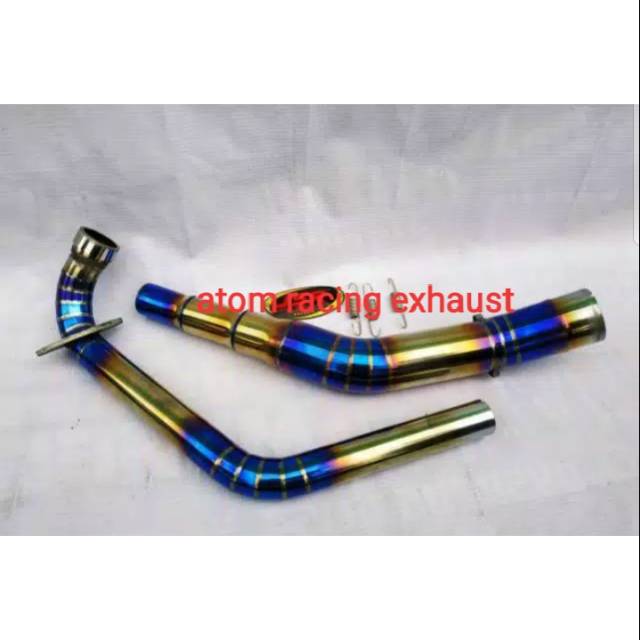 Leher header pipa kidal knalpot racing Vixion new Vixion