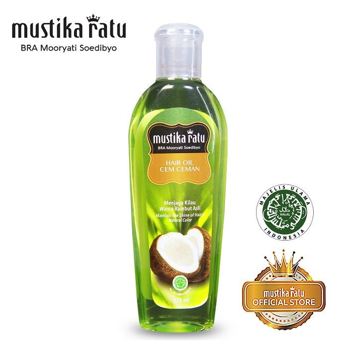 mustika ratu hair oil cem ceman 175ml