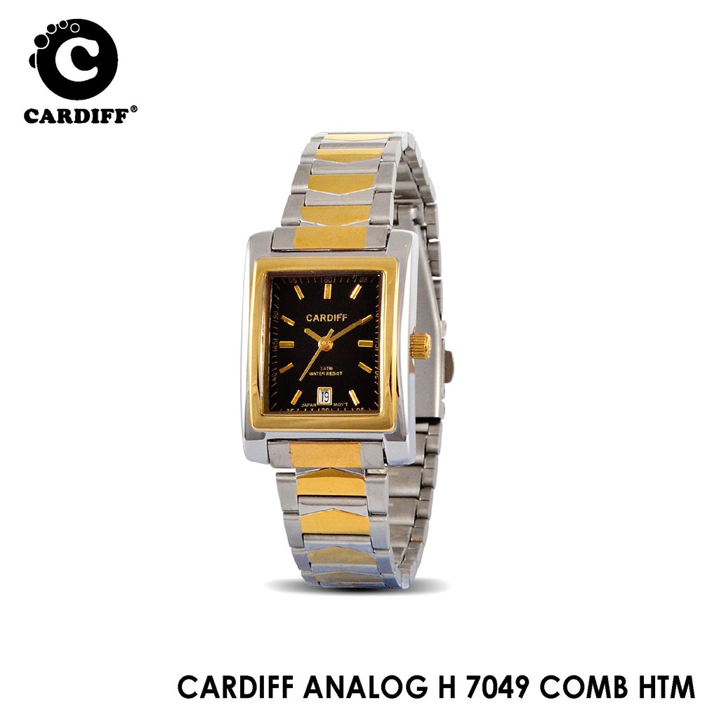 Cardiff Analog H 7049 Jam Tangan Kasual & Couple