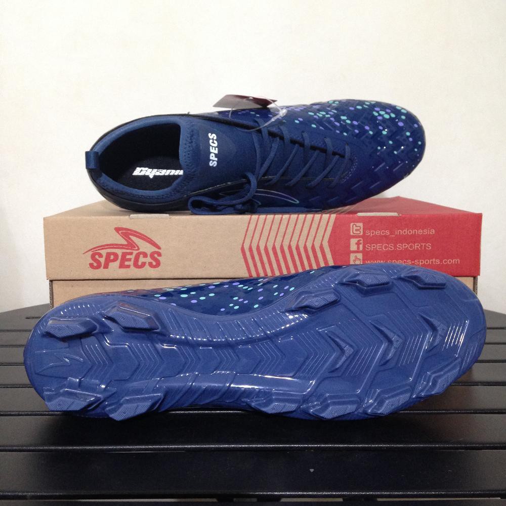 Sepatu Bola Specs Cyanide Galaxy FG Navy Modular 100792 Original BNIB Baru