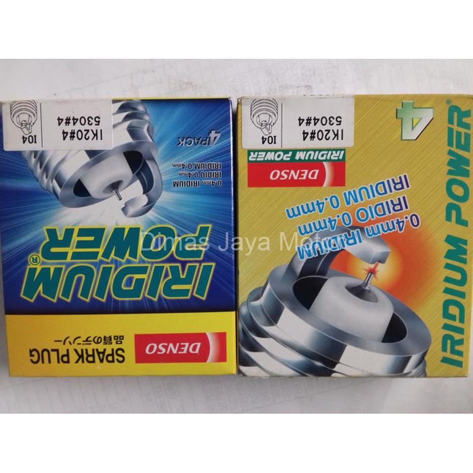Busi Iridium Denso IK20 DENSO ASLI. 4 pcs