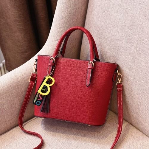 JTF8860-Wine Tas Handbag Selempang Fashion Import Wanit