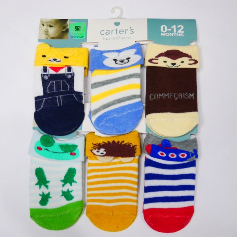 kaos kaki baby umur 0-12 bulan