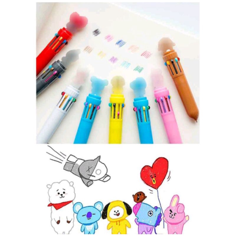 

Pulpen banyak warna viral