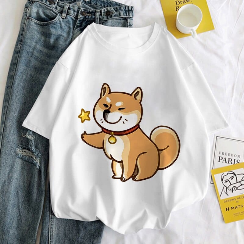 MYSTIQUE.ID-BAJU KAOS GOOD DOG T-SHIRT LUCU DAN AESTHETIC