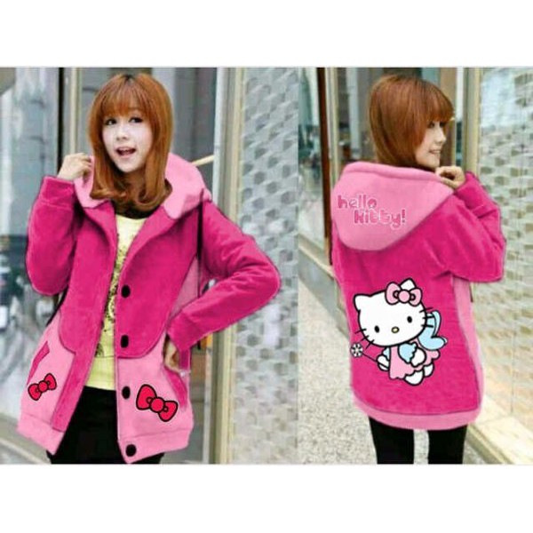 unix Jaket Hello Kitty Fairy Pink