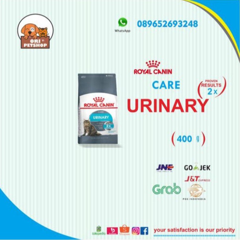 royal canin urinary care 400 gr - freshpack