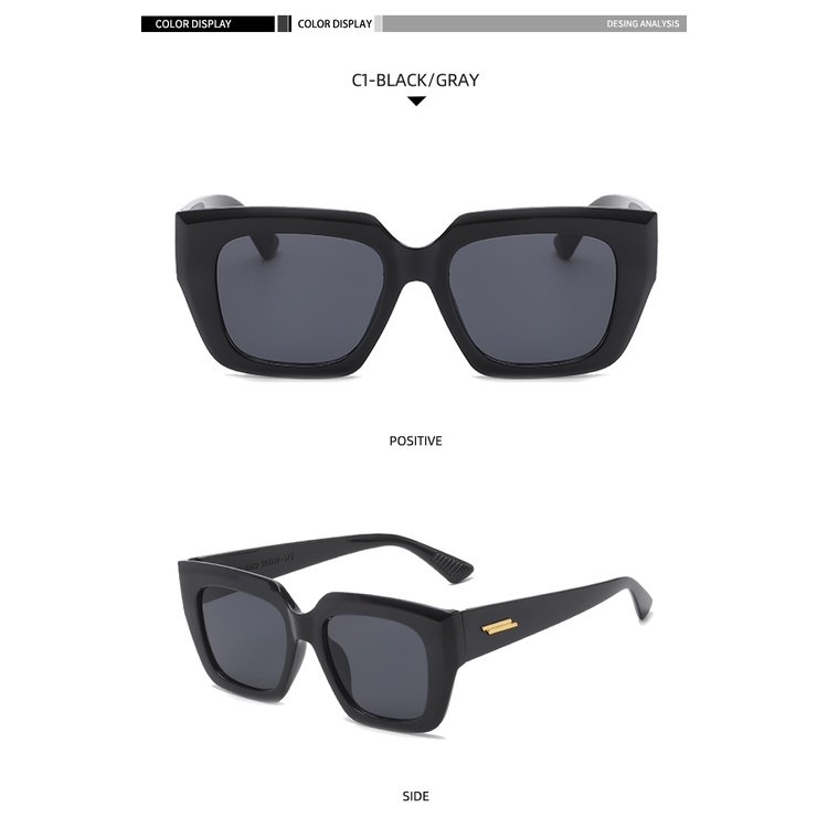 2021 new fashion fluorescent European and American men and women all-match street shooting jelly sunglasses