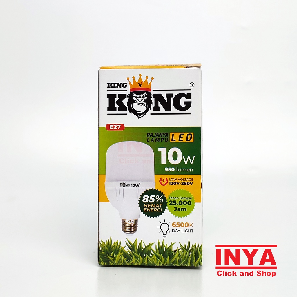 BOHLAM LED KING KONG DAY LIGHT 10W - Lampu Bulb