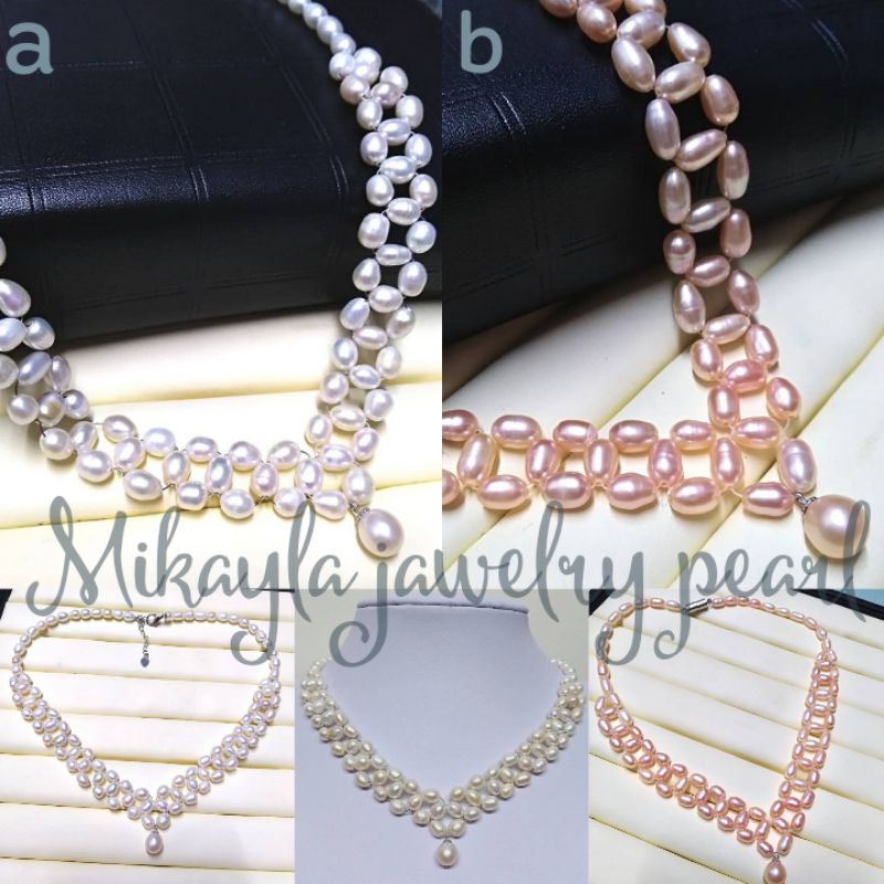 Kalung mutiara|Kalung mutiara asli|Kalung mutiara lombok|Kalung mutiara tawar|Mutiara bersertifikat