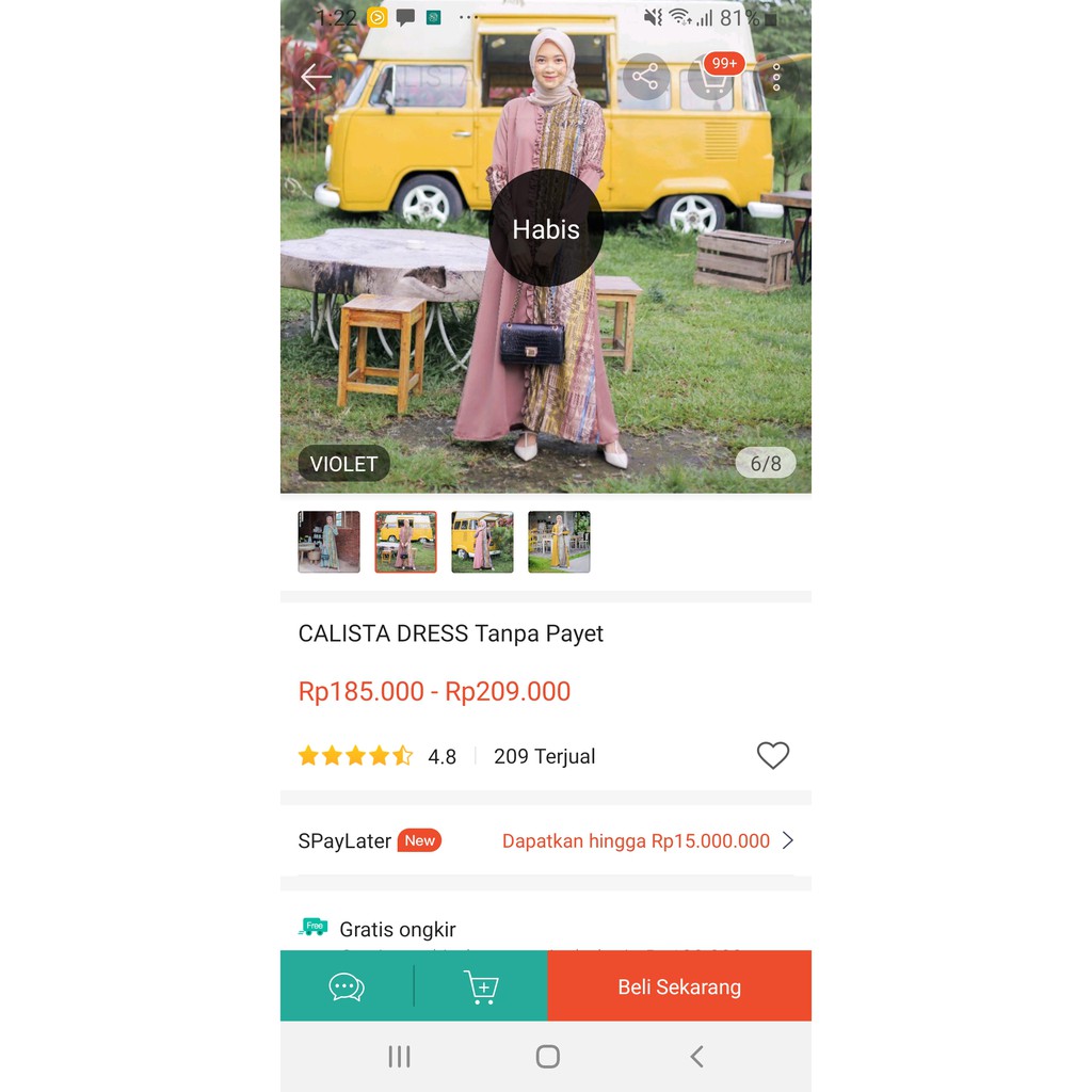 Calista dress bbccollections