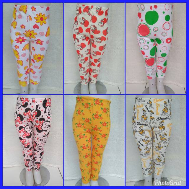 Legging Anak Motif 1 s.d 4 tahun