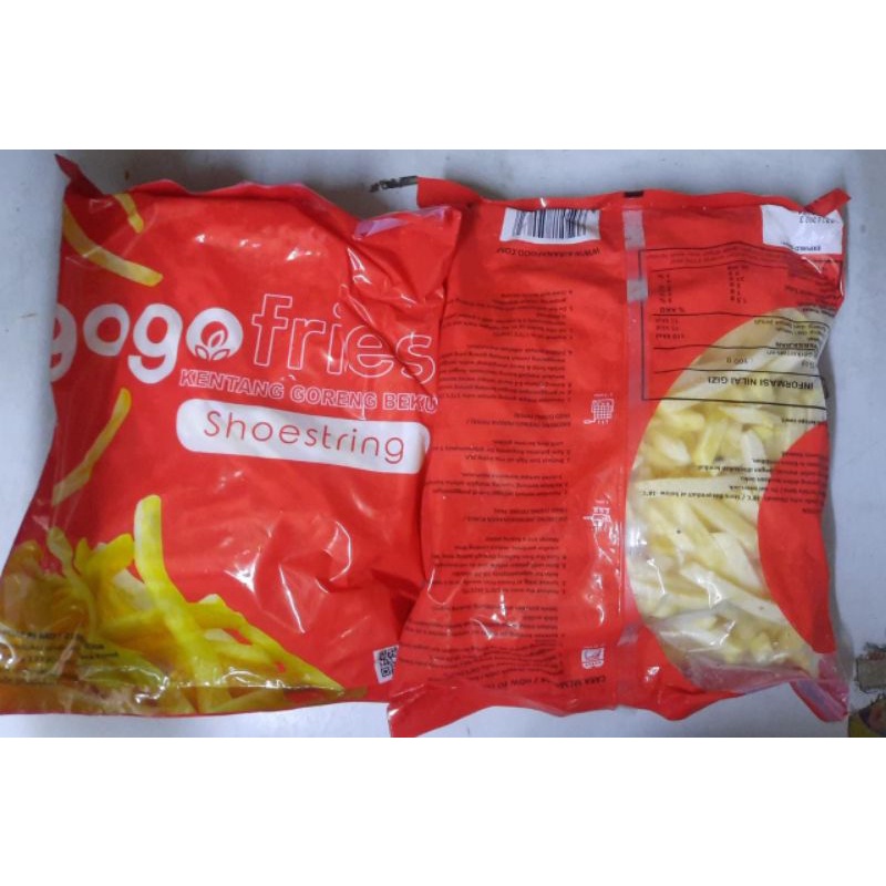 kentang beku 1kg / kentang goreng / shoestring / Frozen food