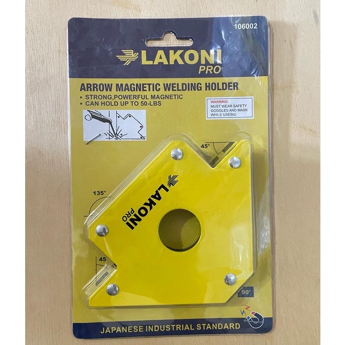 SIKU MAGNET LAS LAKONI PRO UKURAN 3" - 4" - 5" / ARROW MAGNETIC WELDING HOLDER 25-50-75 LBS
