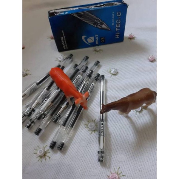 

pen hi tech-c pilot 0.3 mm satuan ecer warna hitam hi- tec pulpen hitec pen maknam