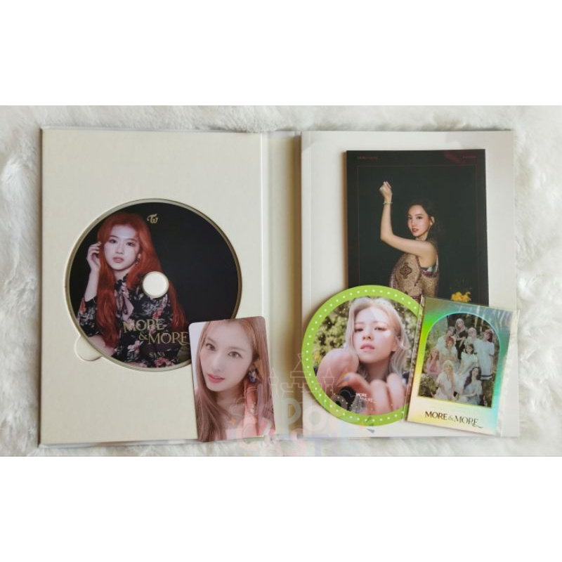 [READY] Twice Formula of Love Sana Full of Love photocard + More and More album only