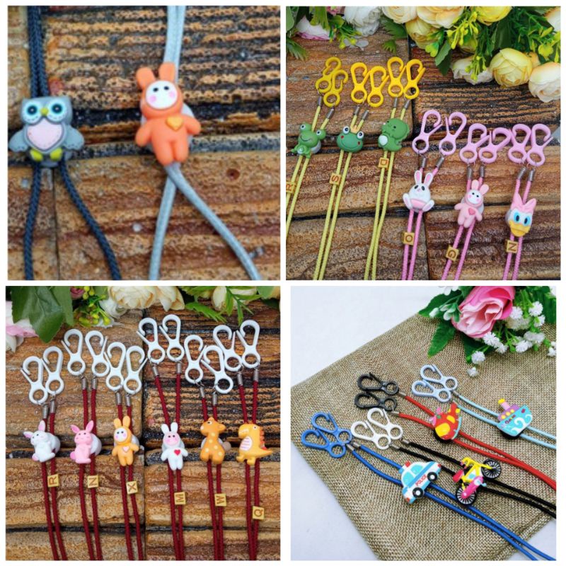 Strap Masker Karakater anak laki laki Landyard Mask Kalung Masker Tali Masker Karakter Transportasi
