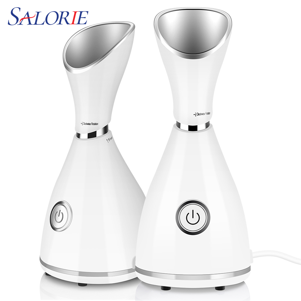 SaLorie Nano Ionic Deep Cleaning Facial Cleaner Steamer Warm Water Spray Steamed Facial Moisture Disinfecting Alcohol Spray Beauty Face Device