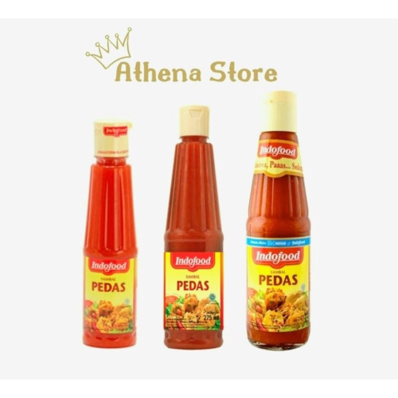 

[AS] Indofood Sambal Pedas Pet 135ML, Pet 275ML, Botol 335ML