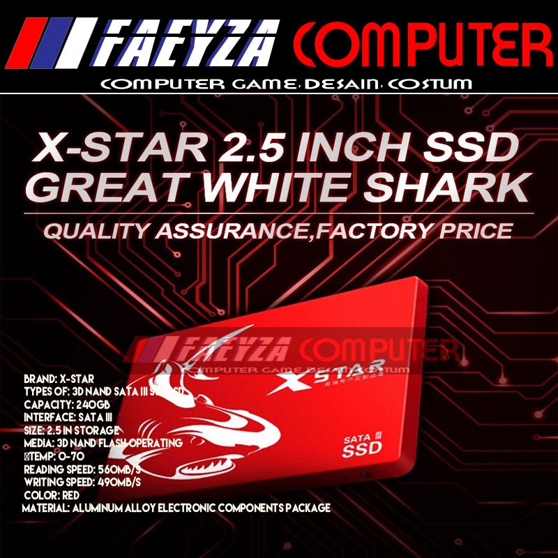 SSD 256GB SATA Xstar