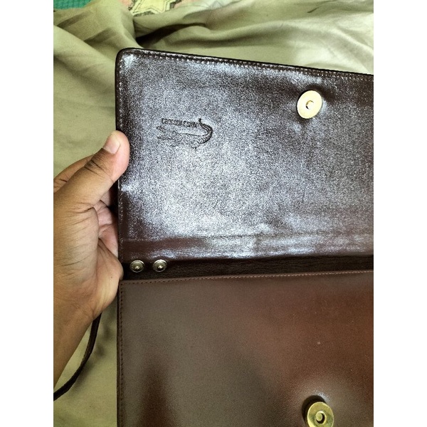 tas kulit buaya asli crocodile PL