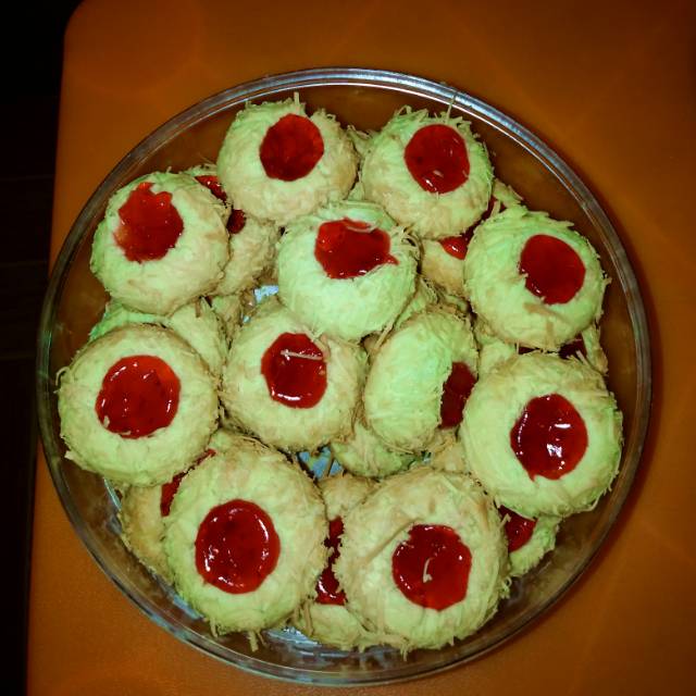 

Cheese thumbprint cookies