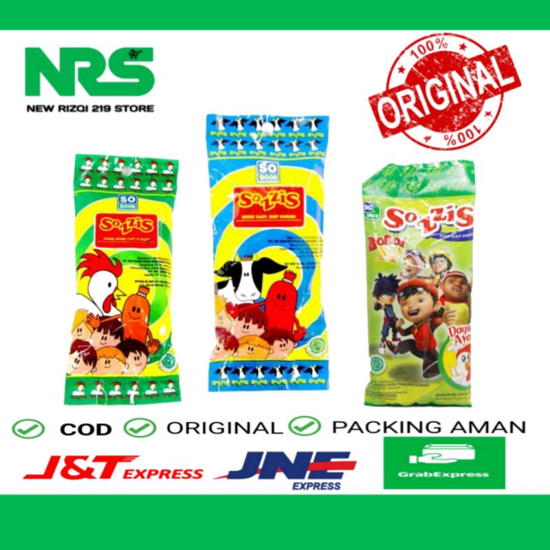 

Sosis Siap Saji isi 3 pcs / Sosis So Nice / Sosis Boboiboy