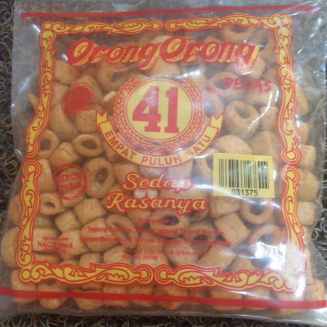 

Orong-orong 41 Pedas / oroginal netto 100gr