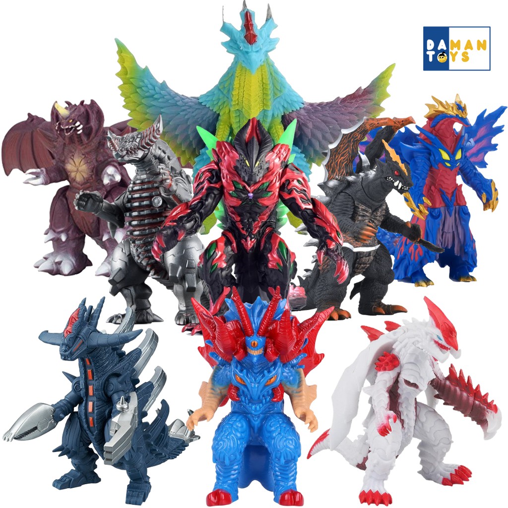 Mainan Monster Ultraman Orb R/B Ultra Kaiju gomora maga orochi  Dark Grimdo Arch Belial Tsurugi Dema