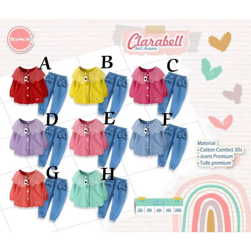 CLARABELL SET JEANS BY BLOOMS.ID