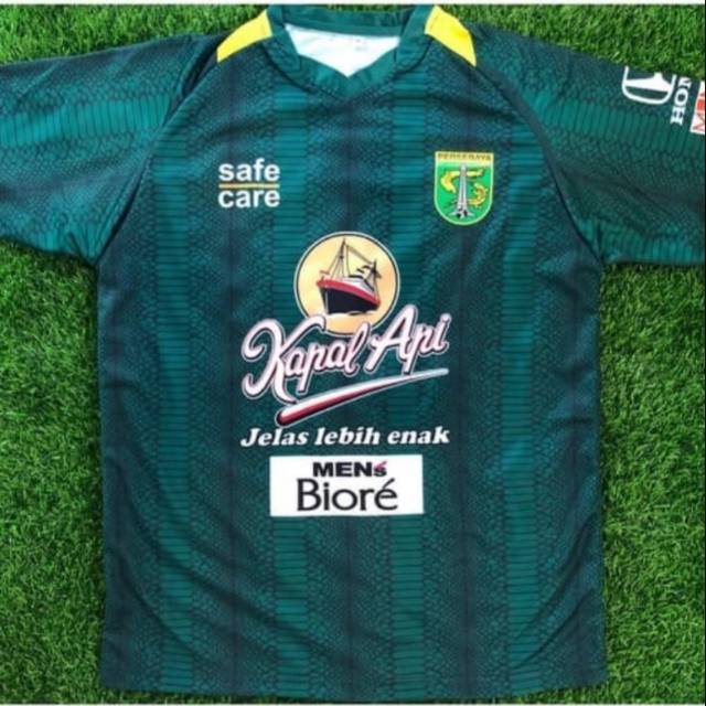 obral Jersey persebaya home anak tanggung hijau full print murah