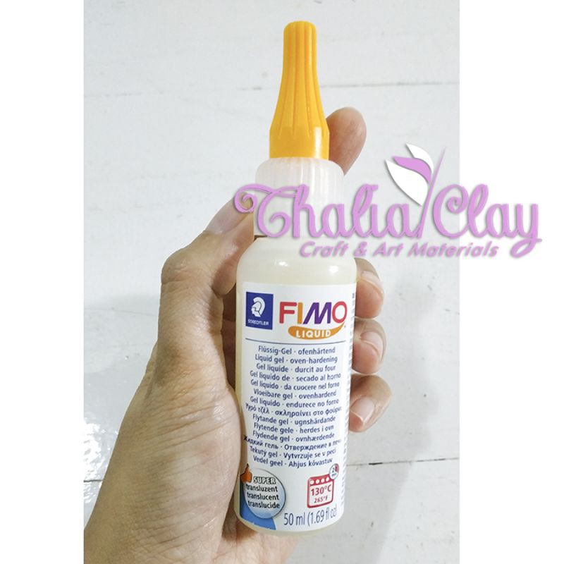 FIMO LIQUID GEL POLYMER CLAY PEREKAT POLYMER CLAY PELEMBUT POLYMER CLAY MODELLING CLAY 50ML