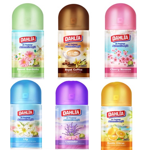 Dahlia Air Freshener Automatic Refill - 225ml