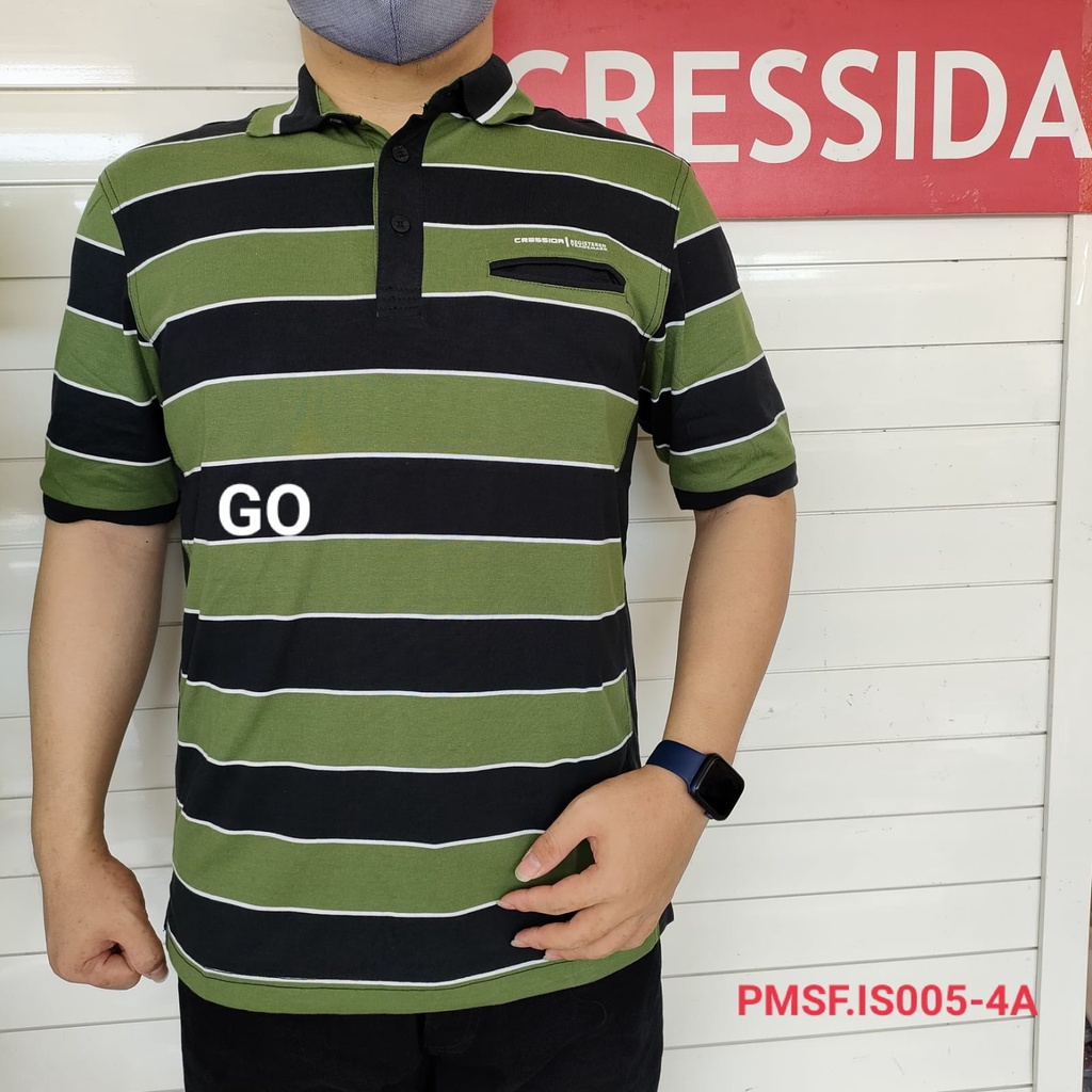 gof CRESSIDA PMSF POLO SHIRT COWOK 100% Original!