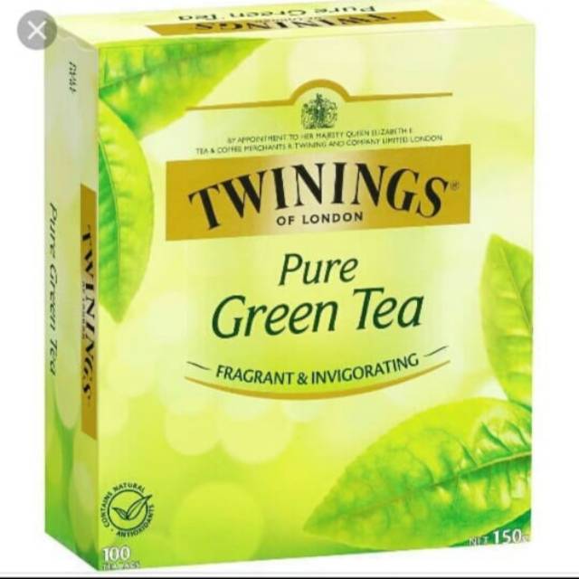 

Twinings pure green tea