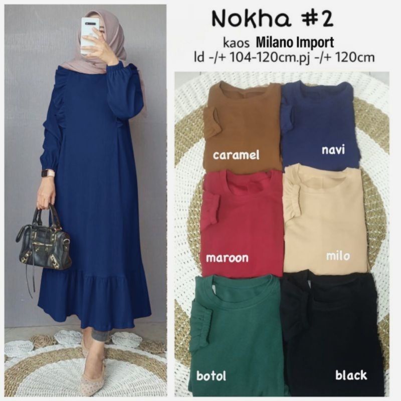 Nokha Tunik - Tunik Milano Premium LD100+ Melar / R.10 -  287-6199