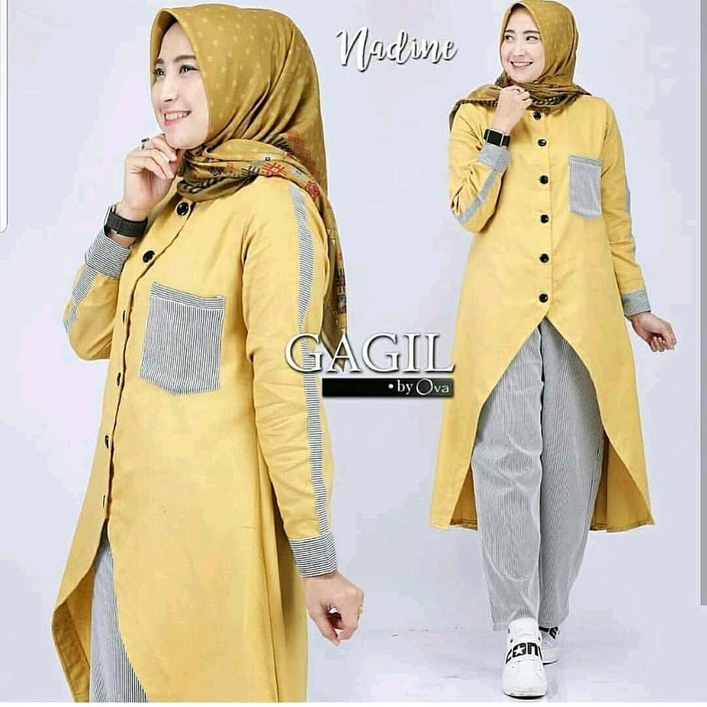 TERLARIS baju stelan wanita. busana muslim. baju muslim. atasan. bawahan muslimah