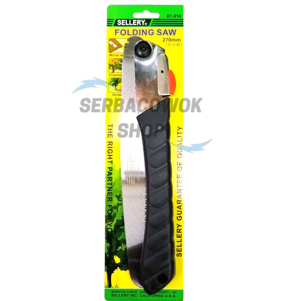 Gergaji Mini Lipat Sellery Mini Folding Saw Gergaji Mini Outdoor Berkebun Taman Termurah Berkualitas