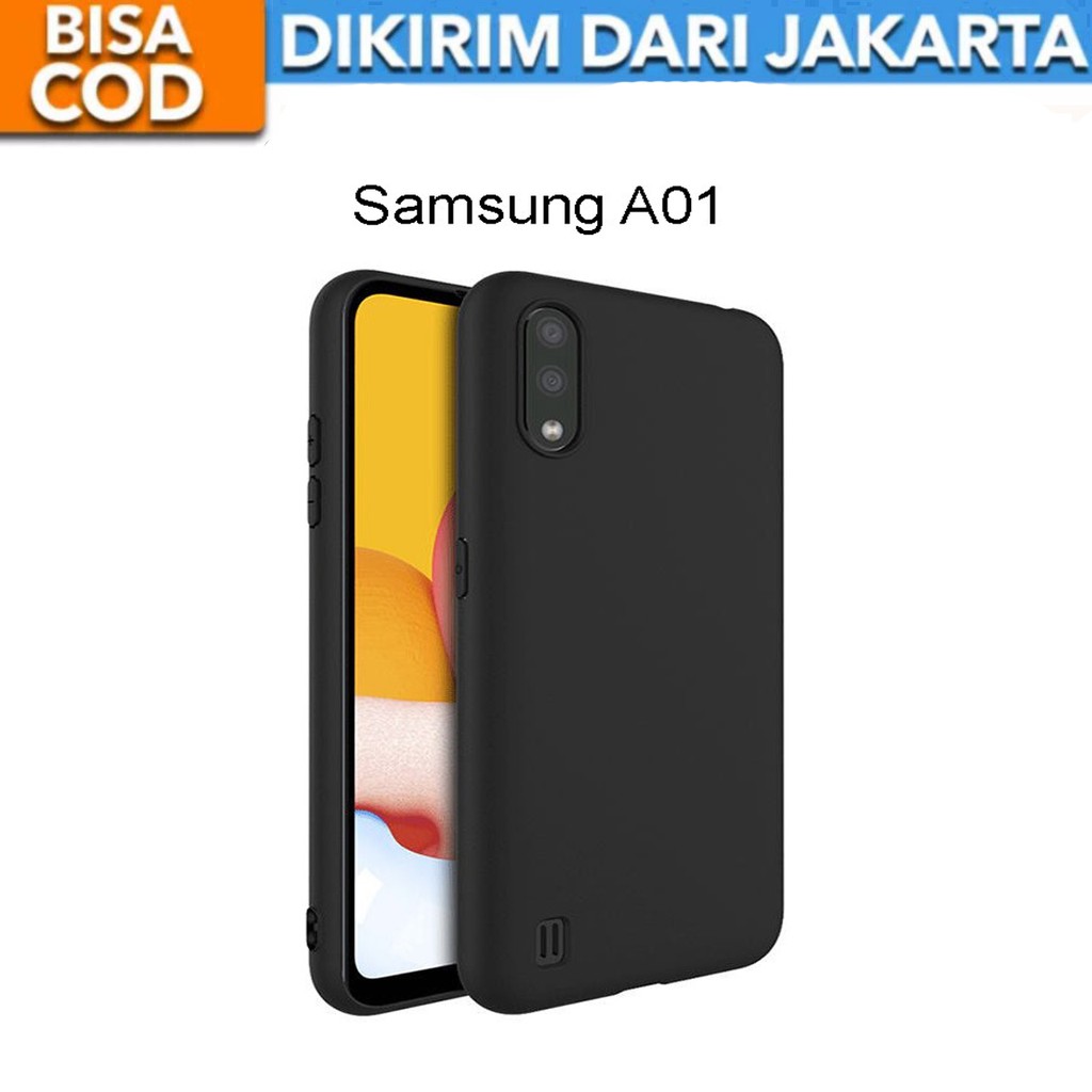 SoftCase Black Matte for Samsung Galaxy A01