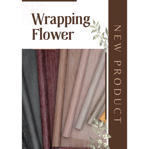 

(10lembar)Flower Wrapping Paper List/Kertas Pembungkus Bunga/Kertas Buket Bunga Cellophane Florist