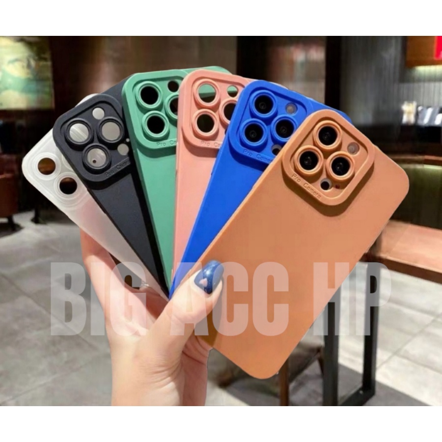 Iphone 12 PRO MAX 12 PRO 12 12 MINI X XS XR XS MAX Softcase Procamera Silicon Warna