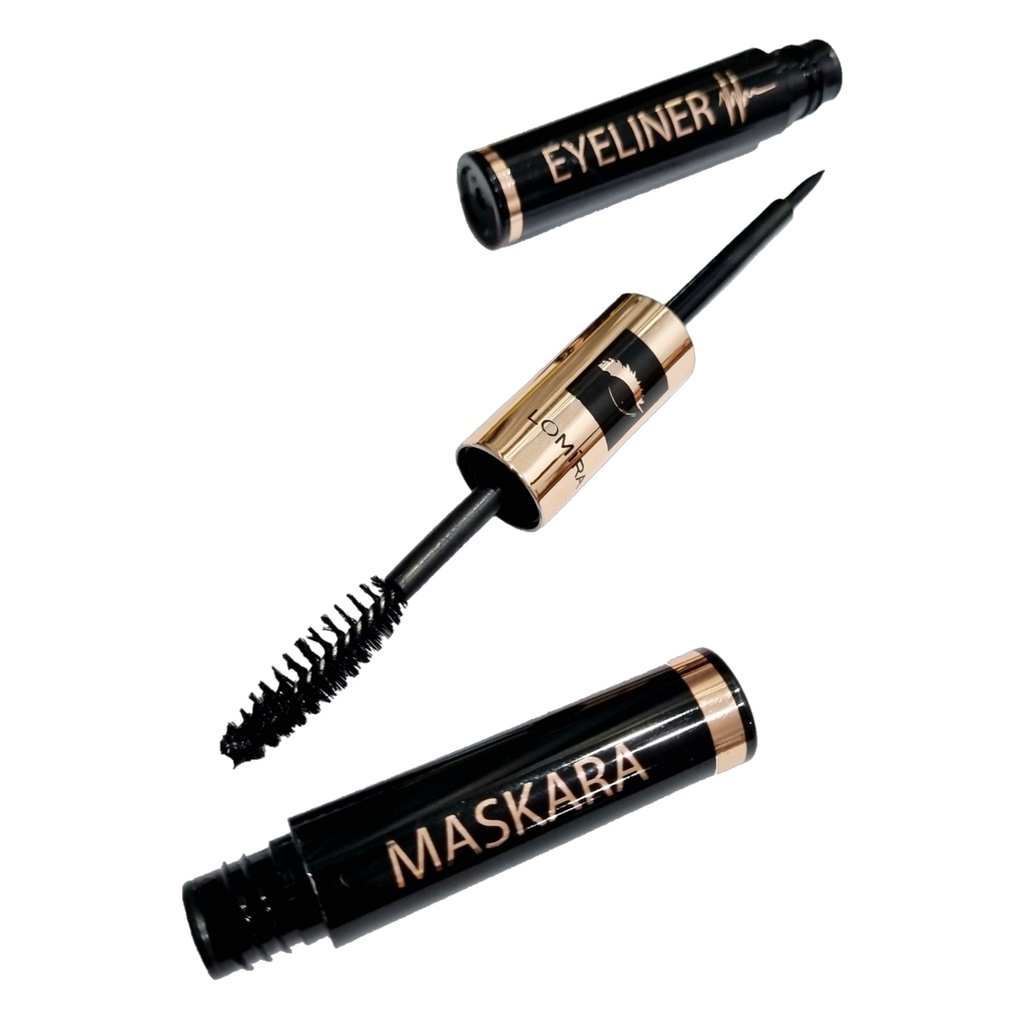 LOMIRA MASKARA &amp; EYELINER 2in1 - TERDAFTAR BPOM - MASCARA + EYELINER 2 in 1 LOMIRA - EYELINER MURAH - MASKARA MURAH