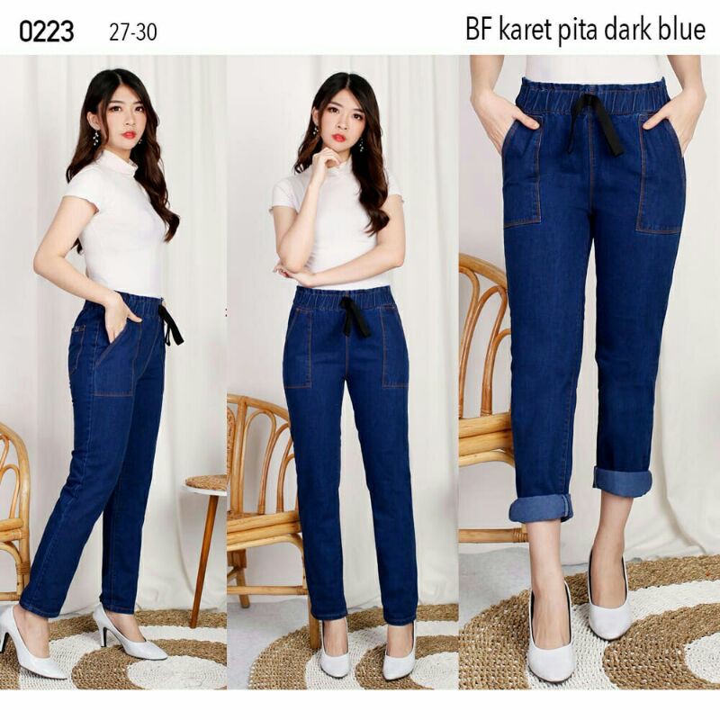 

Boyfriend Karet Pita Dark Blue 0223A