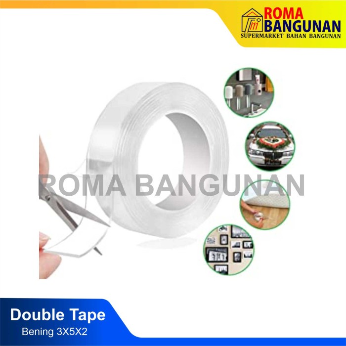 Nano Double Tape Bening 3X5X2