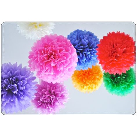 

POM POM KERTAS UKURAN 25 CM / HIASAN BUNGA POMPOM PESTA BOLA POMPOM WARNA WARNI SATUAN