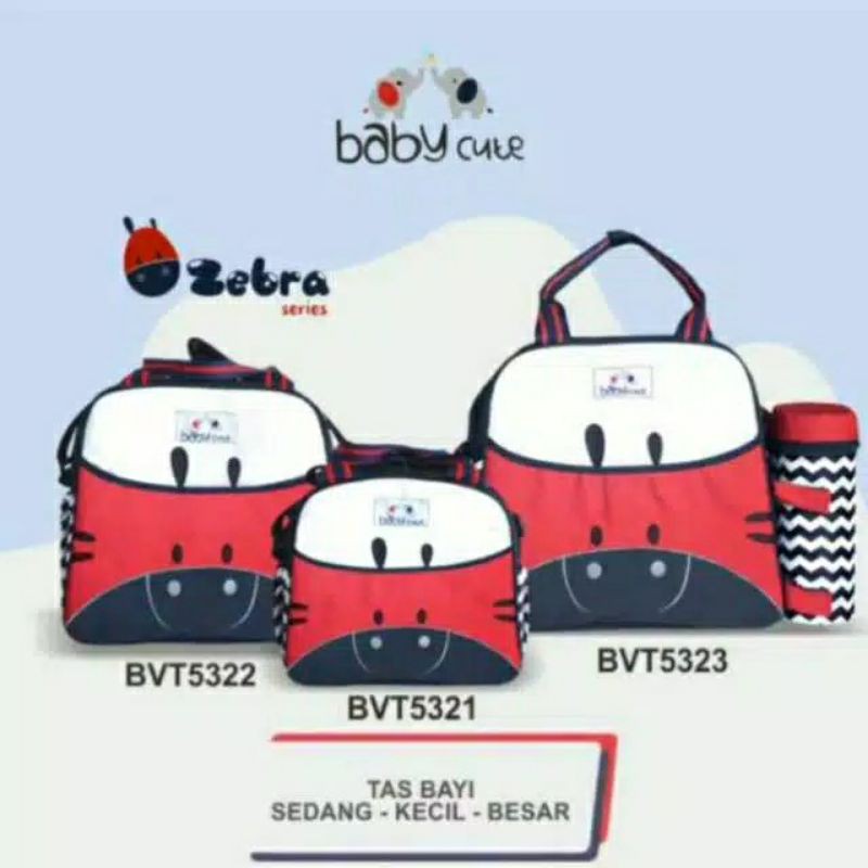 baby cute tas bayi kecil/medium/besar motif zebra