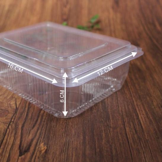 ♕ Mika Mealbox Makanan MB-06 (Transparan) Amaris Packaging ➢