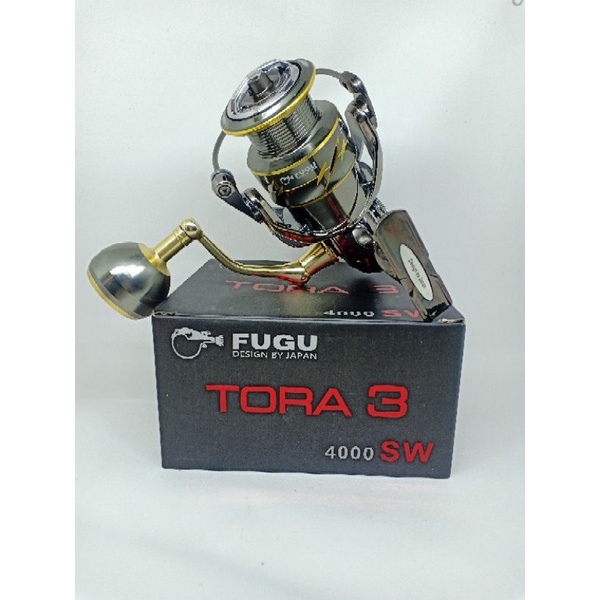 REEL FUGU TORA 3 SALT WATER BODY METAL 4000/6000