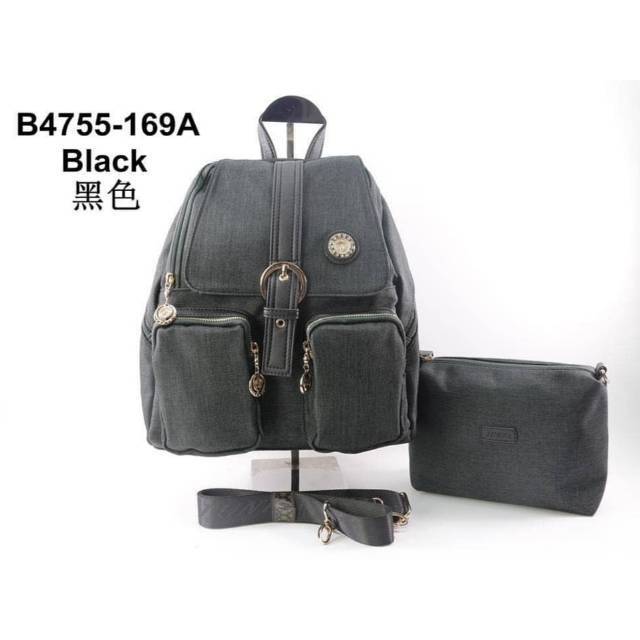 TAS RANSEL IMPORT JUNFA RANSEL KANVAS ORIGINAL